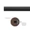 Quiet Glide Black 6 ft. Rail QG.4006.08 - alternate 2